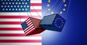 Европейский союз объявил о возможности приостановки ратификации ранее заключенного соглашения с Соединенными Штатами о регулировании тарифов