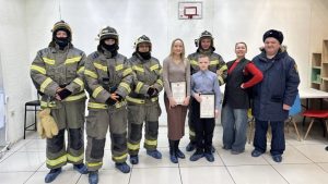 Маленький спортсмен спас людей на пожаре