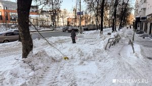 Паслер поручил мэрам проконтролировать очистку от снега крыш и дворов