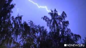 Москвичей предупредили о сильном дожде с грозами
