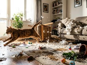 Стало известно, почему питомцы внезапно начинают носиться по квартире
