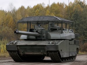Модернизированный французский танк получил новую защиту от беспилотников