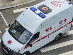 В Ейске при падении обломков БПЛА пострадал человек