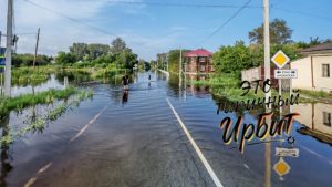 Уровень реки Ницы снизился в Ирбите, но поднялся в Байкаловском районе
